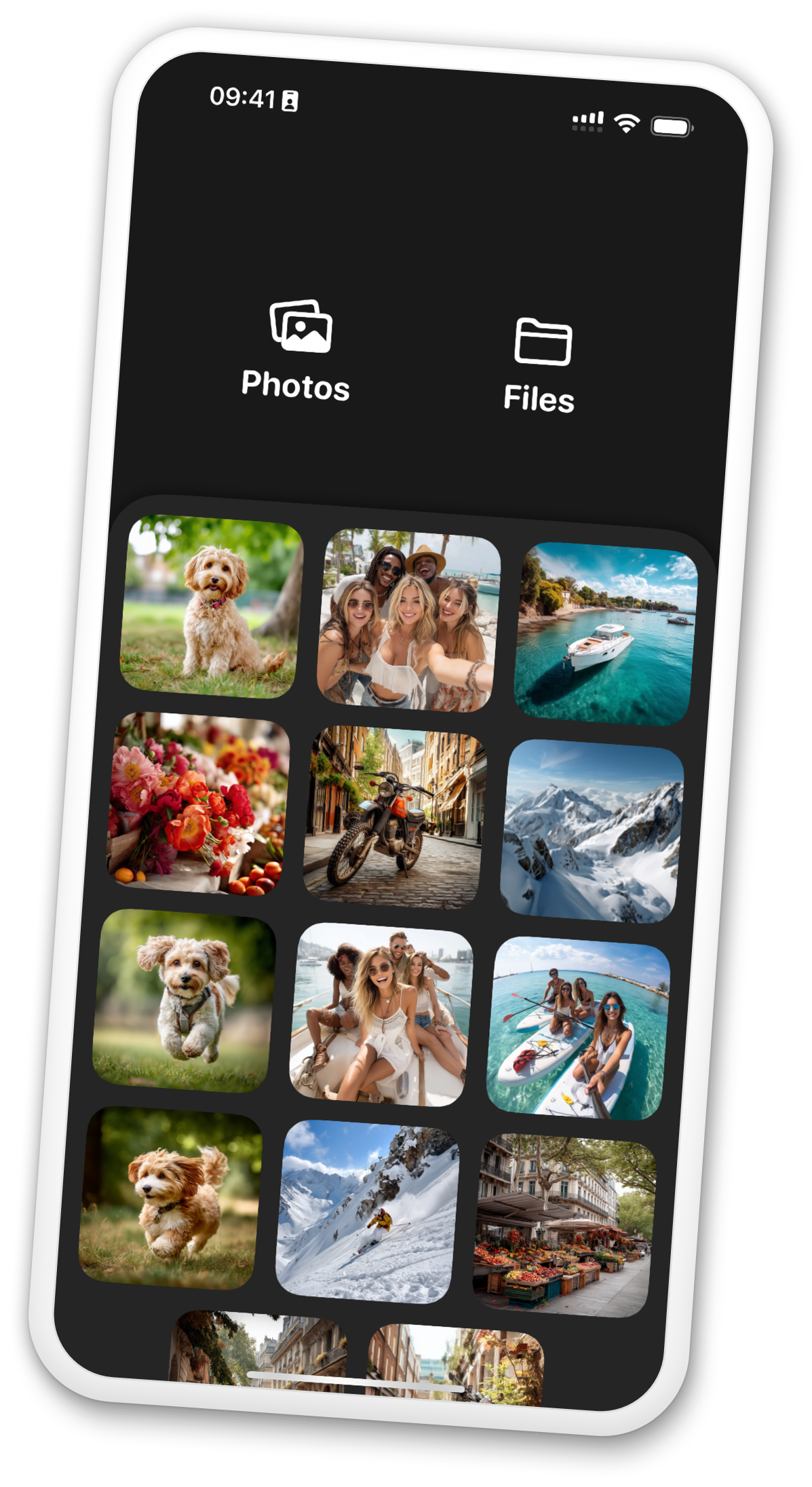 Recents Grid
