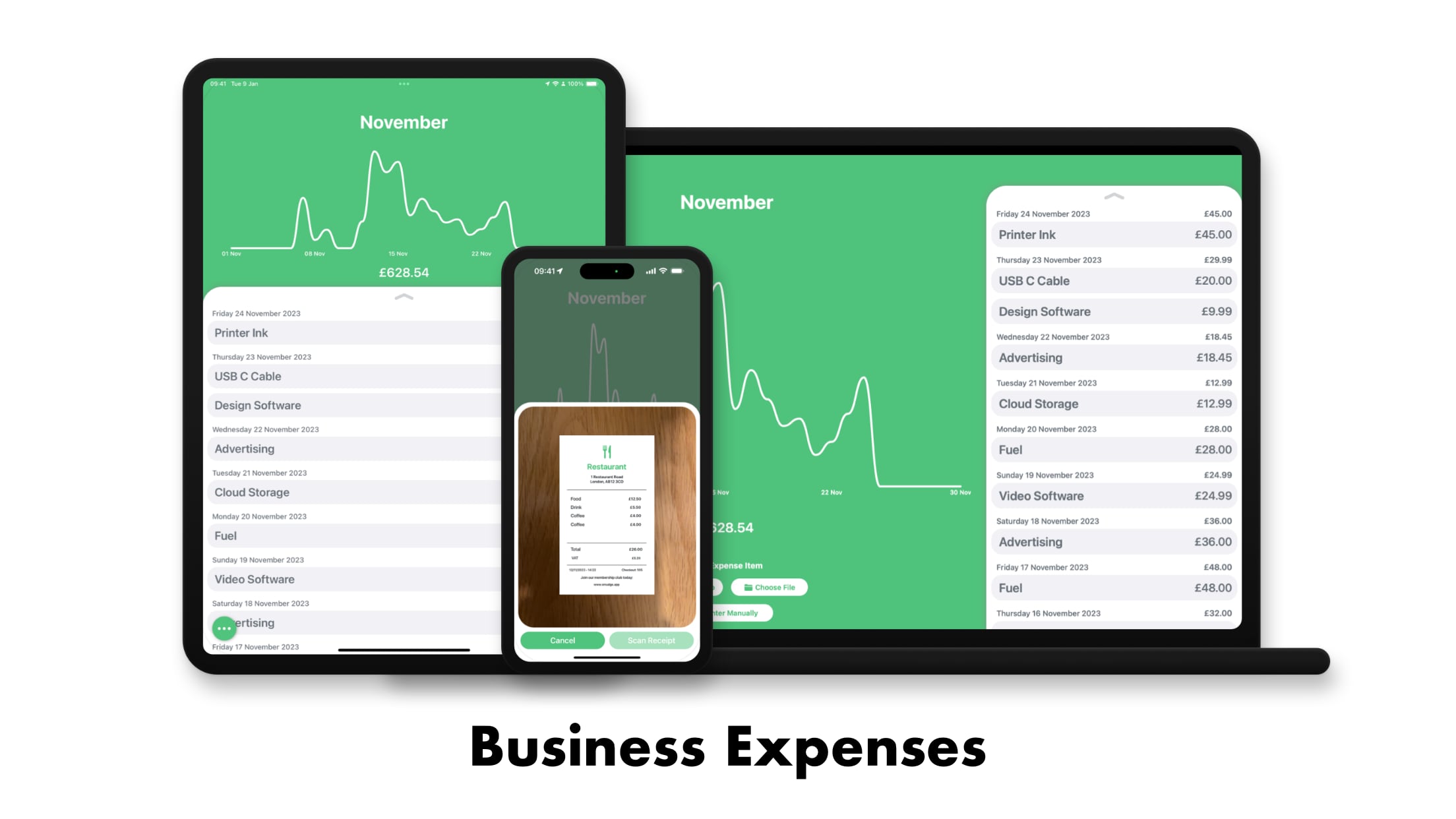 Business Expenses app